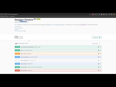 Видео 56. API тестирование (практика). Часть 1. Swagger. API testing (practice). Part 1. Swagger