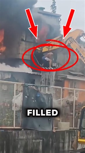 GENIUS or CRAZY Using a Dredging Raft to Save Burning House #lifehacks #heroic #savings