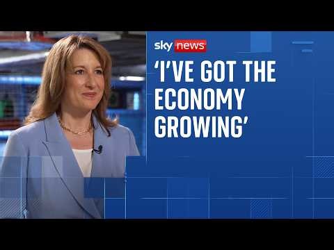 Rachel Reeves tells Sky News she will still be chancellor for the autumn budget