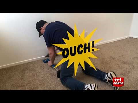 triFORCE | Worlds FASTEST Carpet Stretching Tool! | Kneeless Kicker | Stair Stretcher | Mini