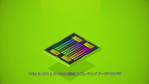新しい Tensor コアや第 2 世代の NVLink、進化した HBM2 等のハードウェア構造だけでなく、スレッドスケジューリングやユニファイドメモリの改善といった Volta アーキテクチャのソフトウェア面に関しても詳しく解説したホワイトペーパーです。 | NVIDIA Japan
