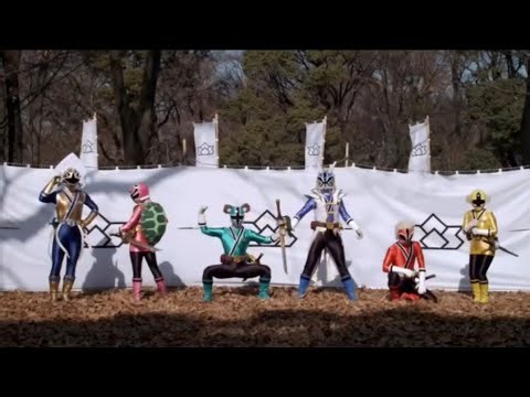 Power Rangers Super Samurai - Halloween Fight Scene
