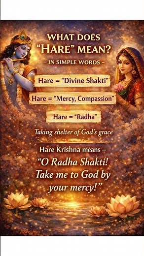 The Truth Behind “Hare Krishna|| What Does “Hare Krishna” REALLY Mean?