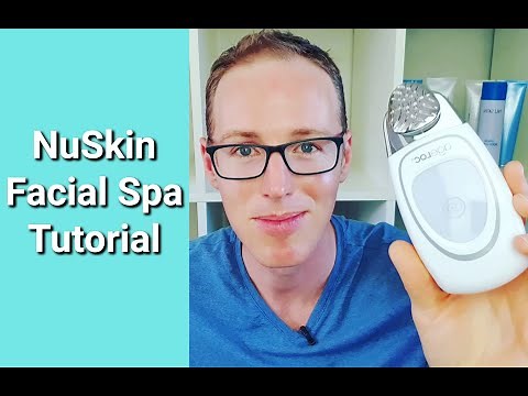 NuSkin US Facial Spa Tutorial