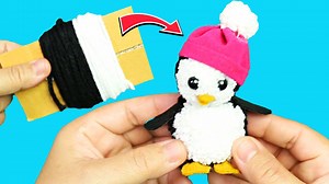 28K views · 1.3K reactions | มาทำเพนกวิน กันค่ะ DIY - pom pom making Penguins tutorial with Felt - pompom handmade - #DIY #pompom #Penguins | เหรียญโปรยทาน Ribbon Art | Facebook