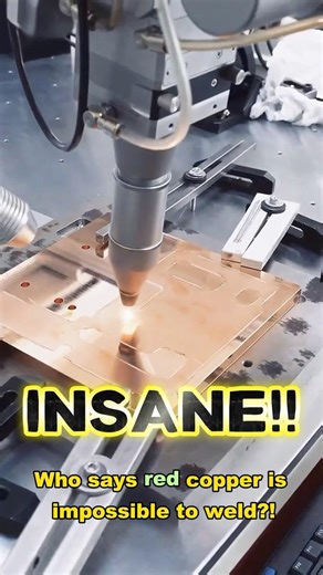 INSANE! 🔥 Conquering Red Copper Welding! (4.0mm Depth)