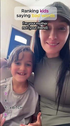 🚨 Ranking the Funniest Kids Saying Bad Words #funny #viral #shorts