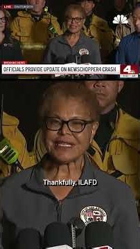 LA Mayor Karen Bass on bus crash, helicopter crash in Chatsworth