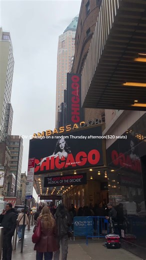 Cell block tango on repeat #chicagothemusical #playbill #theaterdistrict #timessquare #thingstodoinnyc