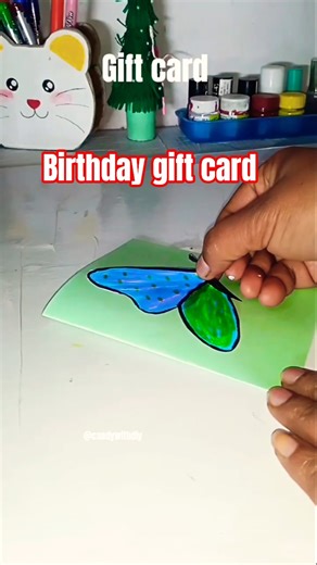 gift card making with paper #youtubeshorts