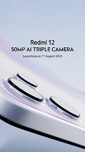16K views · 441 reactions | Capture the world in all its vibrant glory with the 50MP AI Triple Camera and an array of filters on the latest #Redmi12. Launching on 1st August 2023. Know more: bit.ly/_Redmi12 | Redmi India | Facebook