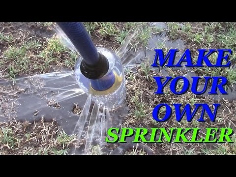 Make a Water Sprinkler Out of a Bottle - Awesome Life Hack