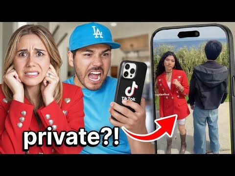 Parents Found My PRIVATE TikTok’s!
