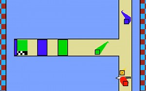 方块竞赛 消除阻碍 谁能活着到达终点？