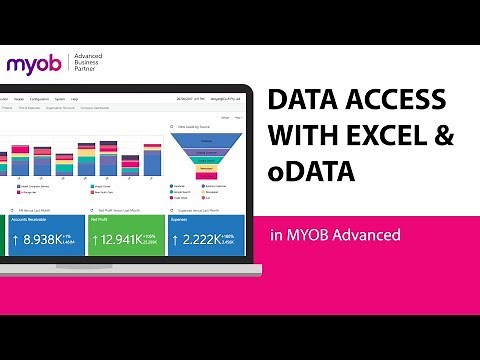 MYOB Acumatica + Excel Integration with oData | Live Demo