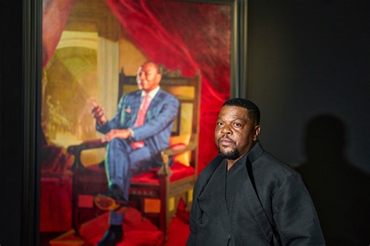 Artist Kehinde Wiley puts power in a new frame with paintings of African leaders