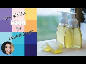 How to Turn Soap Bar into Liquid Soap? Cold Process Liquid Soap 如何把冷制透明皂制作成液体皂？冷制液体钠皂