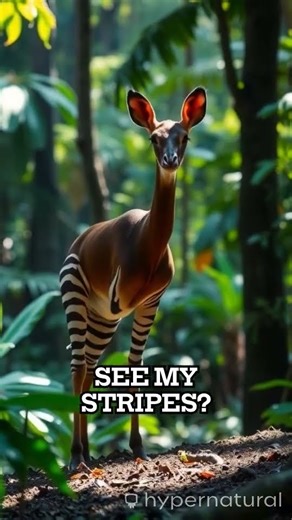 Meet the Okapi: The Mysterious Forest Animal!
