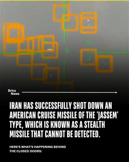 📰 BREAKING NEWS: Iran Shoots Down US 'Jassem' Stealth Cruise Missile! 🇮🇷🇺🇸