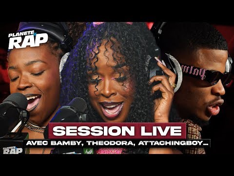 SESSION LIVE avec Bamby, Theodora, Shannon, Attachingboy, Says'z & Aknose ! #PlanèteRap