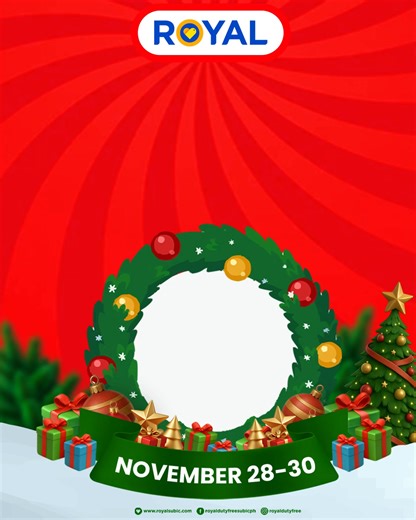 897K views · 149 reactions | Skip the holiday rush and shop early at Royal’s Early Christmas Sale!  From November 28–30, enjoy up to 20% off on Noche Buena must-haves, Secret Santa finds, gifting picks, and everything you need for your get-togethers and parties.   | Royal Duty Free Shops | Facebook