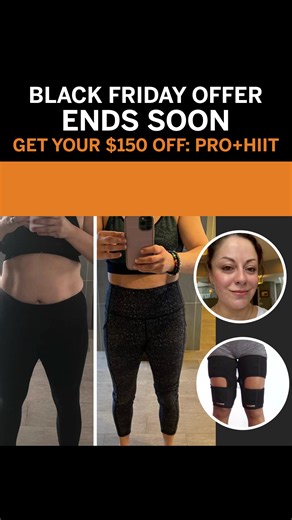 Get $150 OFF Bionic Gym Pro HIIT this Black Friday! Many said electrical stimulation couldn't burn serious calories. They were wrong. Tired all the time? Joints that scream when you move? Carrying extra weight that makes every step harder? You're not alone. BionicGym changes everything: Some people have burned thousands of extra calories in a day. With training, people typically can hit 500 calories per hour. Some up to a thousand. Okay… Even beginners burn 200-300 calories during Zoom calls wit