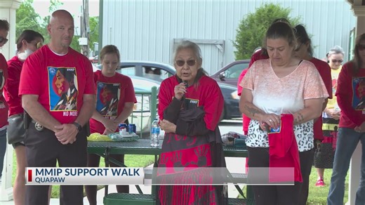 Quapaw Nation holds walk to honor missing Indigenous women