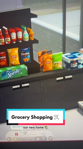 We stocked up on groceries for the week 🍕 . . . . . . . #thesims4 #sims4mods #thesims4gameplay #sims4shopping #insimniasims4 #insimniaeats #modssims4 #foodmods #blackgirlsimmer #blacksims4community #urbansimsroleplay #urbansims4