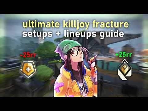 *NEW* Radiant Killjoy Guide On FRACTURE! 👑 (SETUPS + LINEUPS)