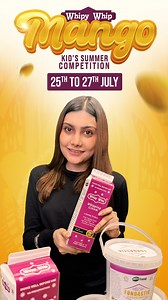 79K views · 345 reactions | Whipy Whip Whipping Mango Kid’s Summer Competition 2025. This form must be filled between the 25th and 27th, and the B-Form or birth certificate must not be uploaded publicly anywhere. It should only be attached within this form. https://docs.google.com/forms/d/1l7E6VZ85NBrGMs2B-13Pct9BHpaXDszzoJ2pivprv8k/edit #milkyzfood#August2025#mangocompetition #Summer #viralchallenge | Whipy Whip Non Dairy Whipping Cream | Facebook