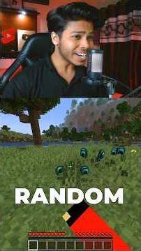 Minecraft But Block Drops Are Random And Multiplied #minecraft #shorts #funny