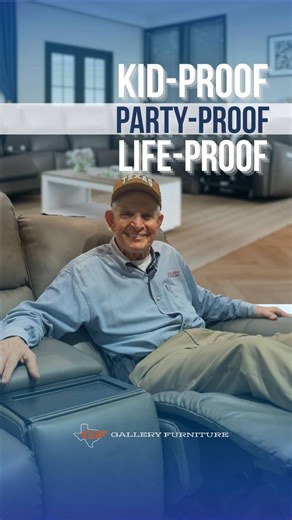 Upgrade your comfort zone ✨ The Cougar Dark Grey P3 Power Reclining Sectional is built for real life with triple power features, hidden storage, and a modern look you’ll love. Durable, scratch-resistant, and ready for every movie night or family hangout. Shop now at the link in bio! | Gallery Furniture