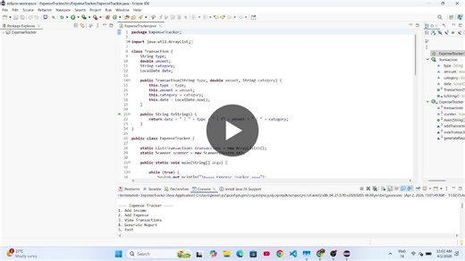 #java #programming #internship #softwaredevelopment #coding #learningjourney #dynamixnetworks | Deva K