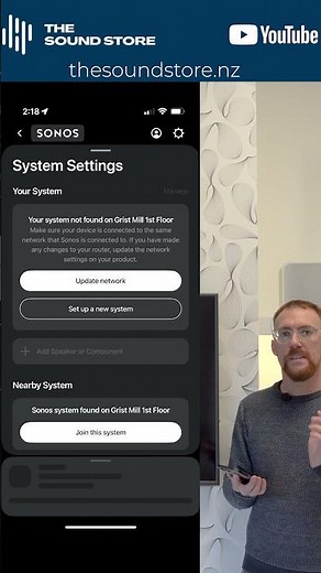 Sonos System Connection Issues Help Short The Sound Store