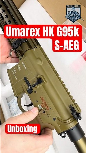 Umarex HK G95K S-AEG 🔥 Unboxing & First Shots! #shorts #reels #airsoft