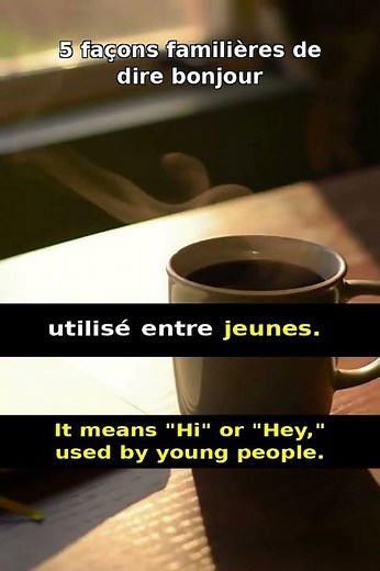 6 Minutes de Franais: 5 faons familires de dire bonjour