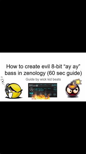@wick_kid_beats on Instagram: "how to make dat talking 8bit voice synth also go check out my invader trim bank if you need zenology sounds! thx for watching!"