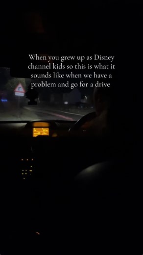 Forever Disney channel kids at heart 😂 #disney #disneychannel #drives #fyp