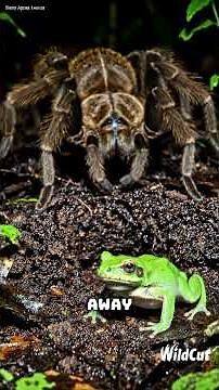 The Spider The Size Of A Dinner Plate. And It Barks. #animalfacts #wildlife