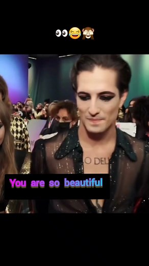 Måneskin Damianos Jawline Measurement Funny Moment at MTV EMA 2023