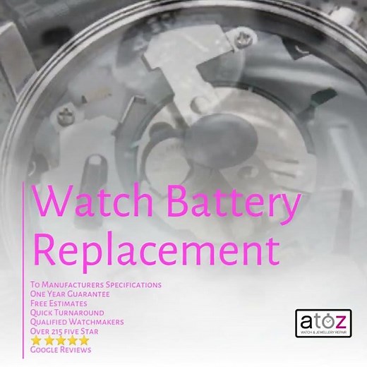 Watch Battery Replacement Near Me