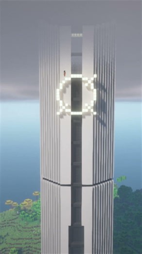 Futuristic City Tutorial trailer in Overworld | Minecraft #minecraft #cyberpunk #building