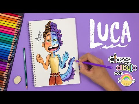 How to draw ALBERTO step by step from the MOVIE LUCA - DRAWING CLASSES WITH RICARDO