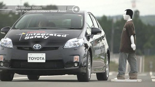 Toyota Integrated Safety - Pre-collision System with Pedestrian-avoidance Steer Assist - Toyota Media Site