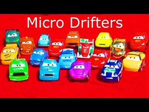 Must See!! 18 Micro-Drifters Cars 2 Entire Collection Mattel Toys Disney/Pixar 2012 Mini Cars Racers
