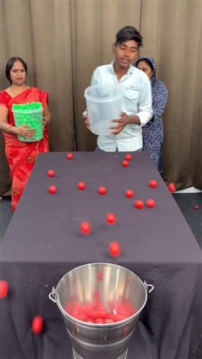 Amezing challenge grate ping Pong Ball Roll Challenge #shorts #game