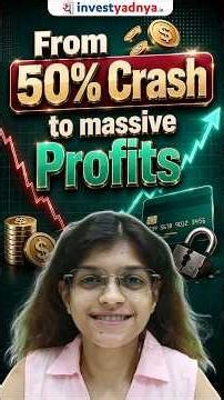 How this Investor turned a 50% CRASH into a goldmine? 📈