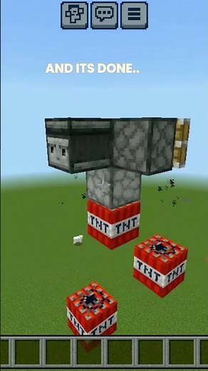 That's How You Can make an Easy TnT Bomber and Rocket Launcher in Minecraft