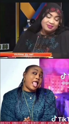 la sortie de Aissatou Diop Fall apres sa discussion avec