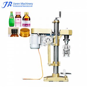 [Hot Item] Semi-Automatic Pharmaceutical Metal Cap Wine Bottle Screw Cap Plastic Cap Beer Crown Cap Capping Machinery